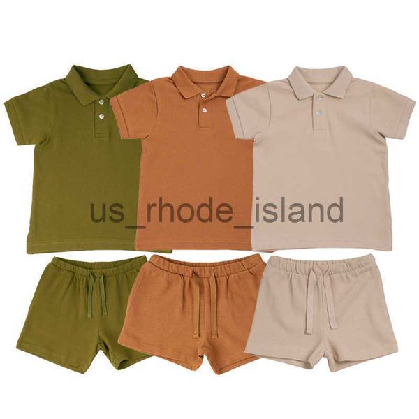 

clothing sets clothing sets fashion toddler baby boy girl clothes set summer baby girl clothing kids sports polo t-shirts shorts 2pcs kids s, White