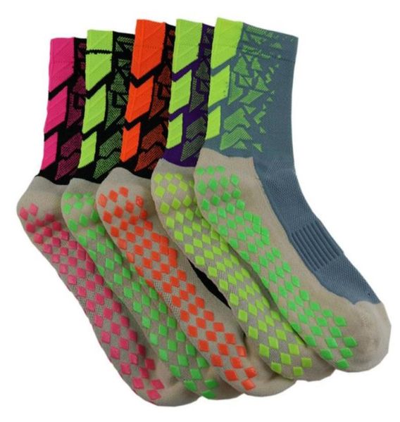 

quality anti slip socks men039s male soccer sports cotton long stockings meias socks futebol hx111438644401821004, Black
