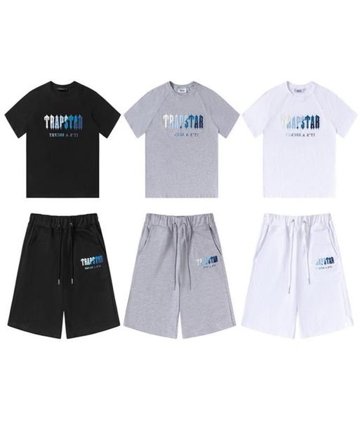 

men's set chenille decoded t-shirt short set012341217460, Gray