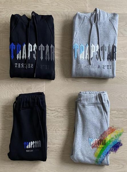 

men's tracksuits fleece hoodie hooded men women loose towel embroidered sweatshirts pullover 2210289958166, Gray