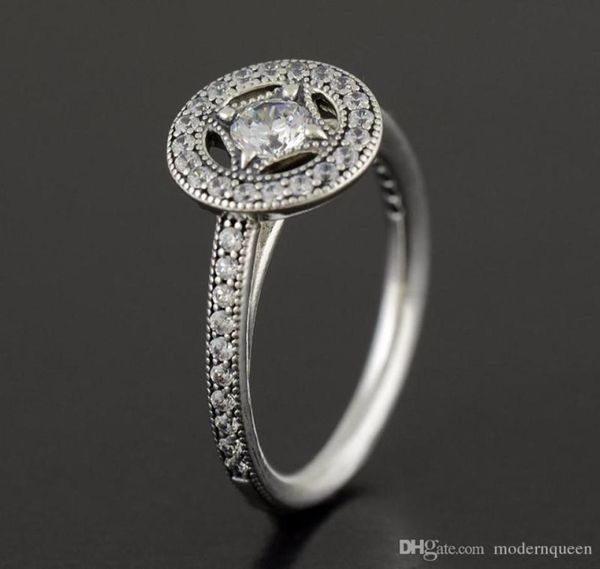 

vintage ring s925 sterling silver fits for style bracelet and charms jewellery6265043