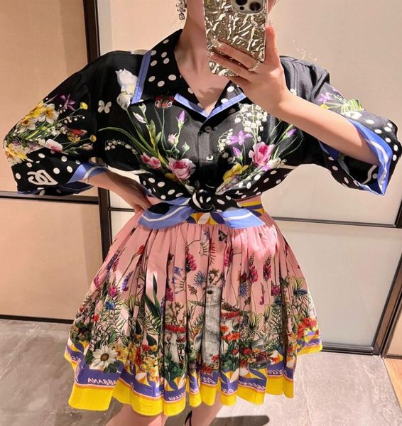 

2023 highquality women039s mini dress runway female designer tshirt women039s party dress girl boutique sweater jacket h19614576, Black