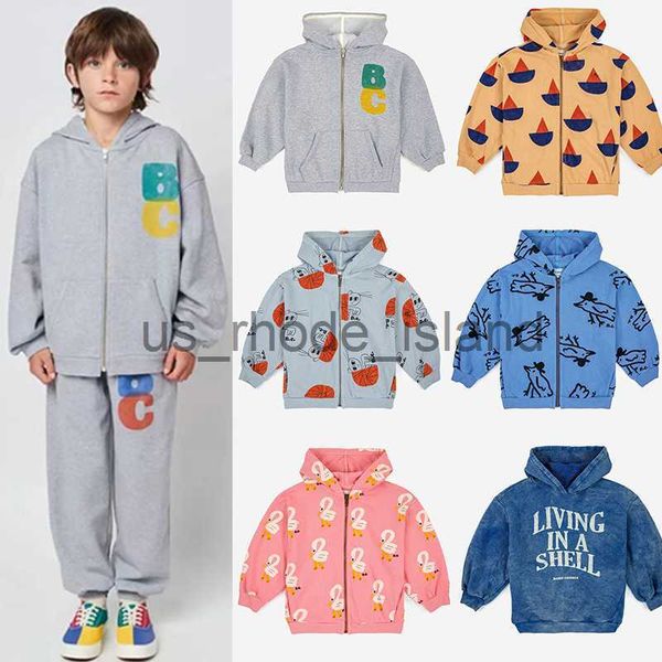 

jackets hoodies 2023 new baby boys sweatshirts set long sleeve boy hoodies bc children's sweater bobo clothes print outwear for kids g