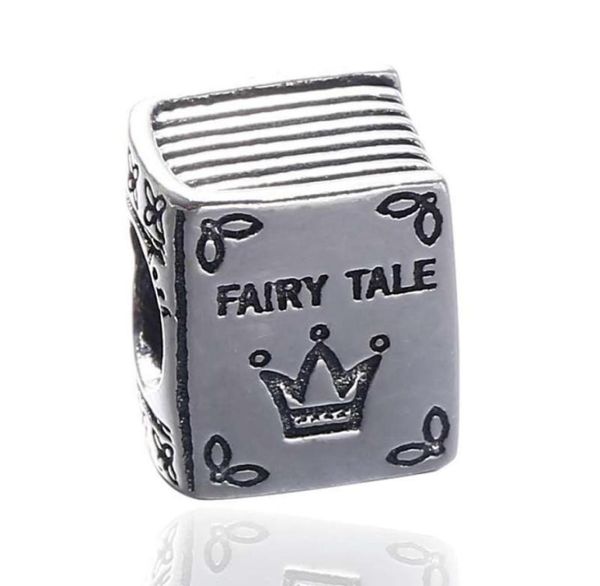 

100 925 sterling silver book of fairy tales charms fit original european charm bracelet fashion women wedding engagement jewelry 25956332, Bronze;silver