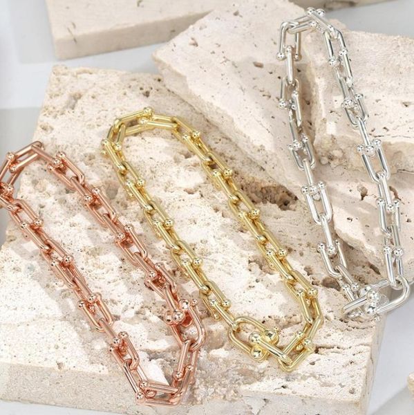 

t designer bracelet 11mm necklace stud earrings set women luxury brand jewelry classic fashion heart pendant 925 sterlling silver 2288125, Black