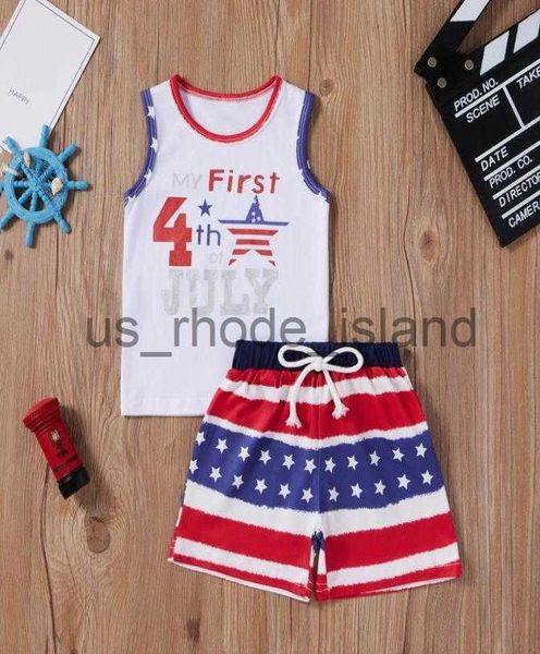 

clothing sets vestes child sets infant baby boys 4thofjuly stars striped printed patriotic shorts outfits independence day kids suits clo78, White
