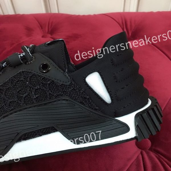 

luxury casual shoes designe womens running shoes platform women men for leather sneaker trainer trainers triple white sneakers hc210815, Black