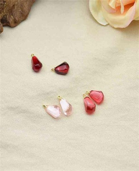 

style color print alloy cap decoration cartoon pomegranate shape resin beads diy jewelry earringgarment accessory 2107204611804, Bronze;silver
