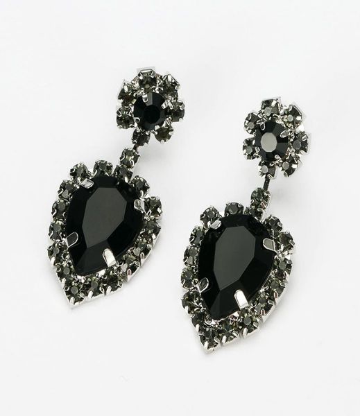 

hop bijouterie earring studs women039s handbags droplets shining gold silver plated crystal drop earrings women e2481419582