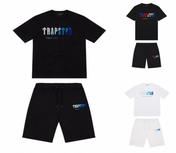 

designer mens tshirts man print letter short sleeve outfit crew neck tshirt shorts twopiece set fashion hip hop street3480968, White;black