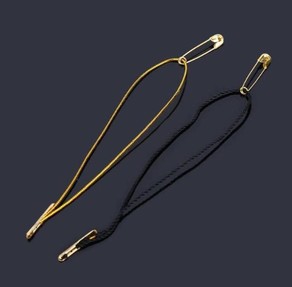 

1000 pcs hang tag string with safety pin good for garment and bag tags 6708510, Silver