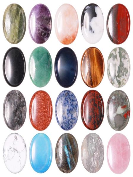 

worry stone thumb gemstone natural rose quartz healing crystal therapy reiki treatment spiritual minerals massage palm gem 45mm358840147, Black