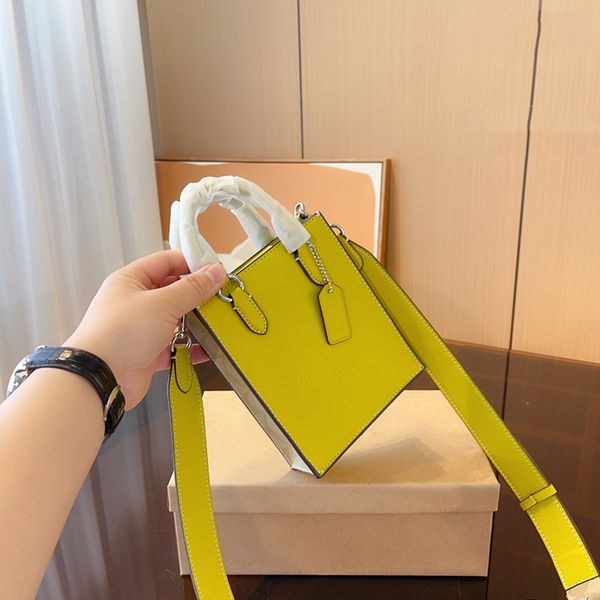 

2023 luxury designer tabby shopping mini tote crossbody women leather coac daily handbags shoulder pursrs special gift hobos north south tot