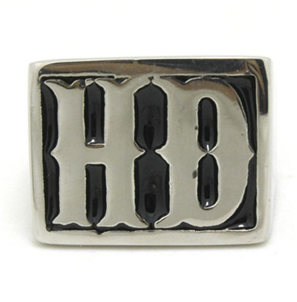 

5pcslot size 715 biker style design ring 316l stainless steel fashion jewelry men boys motorbike ring7615902, Silver