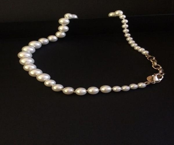 

sell classics fashion short and long pearl necklaces for women pendant necklace wedding jewelry with flannel bag9585325, Silver