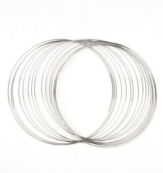 

doreenbeads 100 loops memory beading wire for handmade necklace jewelry diy accessories steel wire jewelry findings 140mm 2012115965328, Black