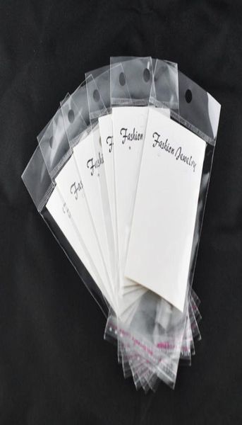 

whole 100 white earring display cards wself adhesive bags b093445233130, Pink;blue