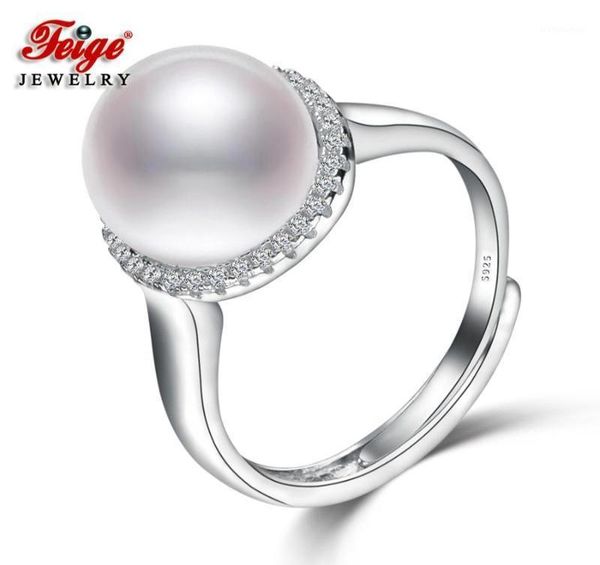 

cluster rings real 925 sterling silver natural freshwater pearl ring for women wedding gifts exquisite fine jewelry f1276084, Golden;silver