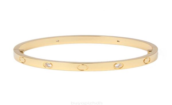 

2022 brand new love bracelet female stainless steel couple bangle fashion jewelry valentine039s day gift for men and women 87d87050533, Black