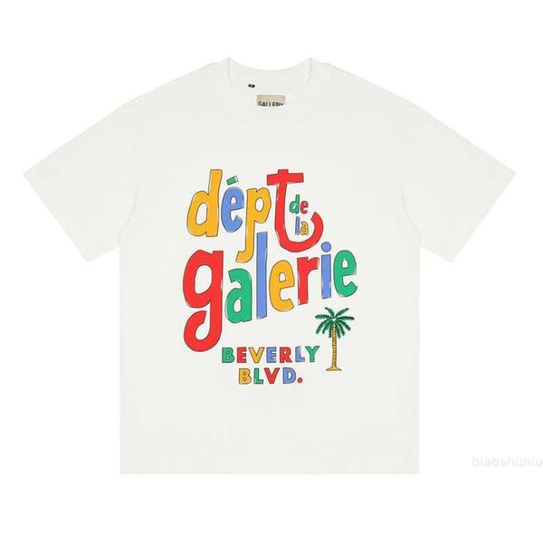 

dept short designer hand-painted t gallery shirt color for man letter printing sleeved men's gd ouyang nana same t-shirt women gkag, White;black