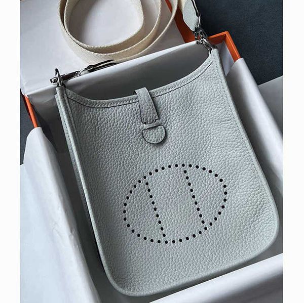 

designer hemrres bag evelynn headcoat 2023 premium tc cowhide evelyns mini wax thread new crossbody bucket bag women 1 0smd env8