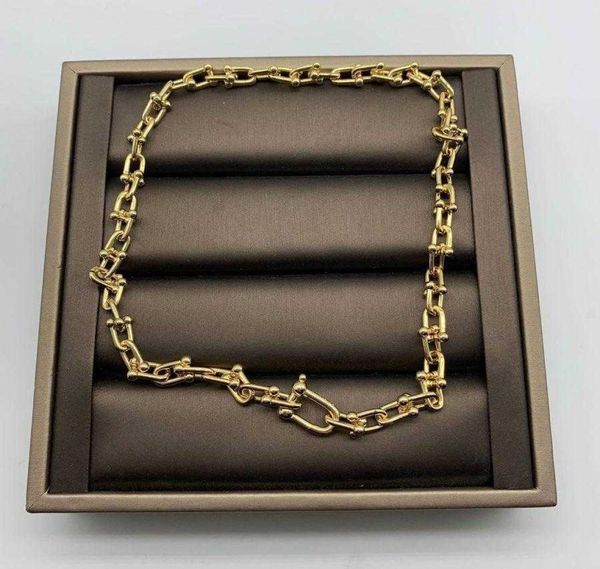 

necklaces horseshoe gold indifference simple fashion personality collar chain necklace female02100802, Silver