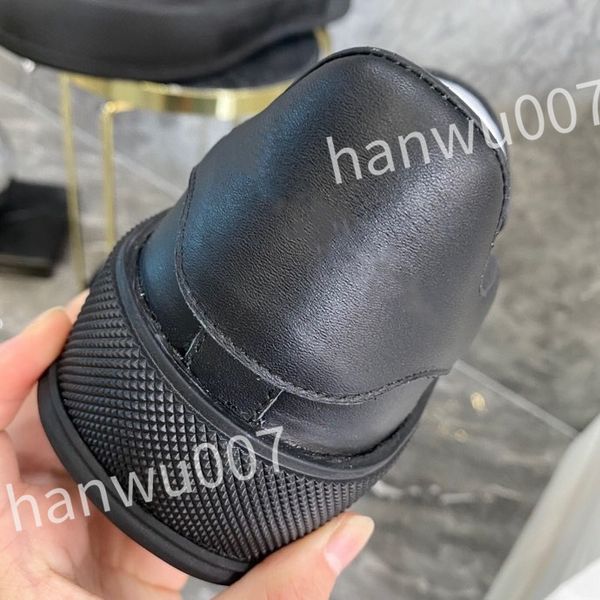

2023 casual shoes designer leather lace up men fashion platform sneakers white black mens womens size 35-46 xsd230417