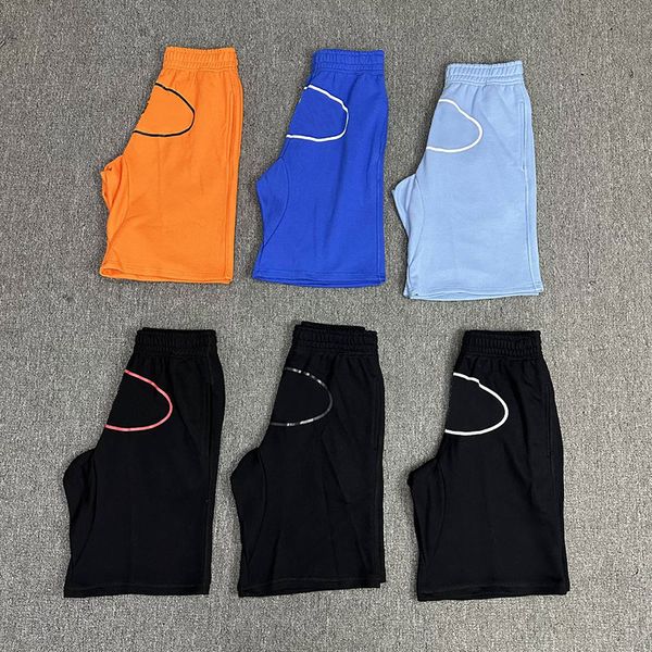 

fashionable mens shorts long pants mens summer designer five piece pants guard pants boat shaped printing fashionable hip-hop casual shorts, White;black