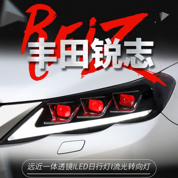 

led car headlight for toyota reiz 20 10 20 11 20 12 front lamp drl turn signal dynamic assembly running lights