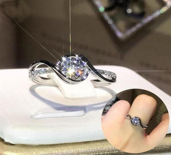 

with certificate tibetan silver rings for women never fade solid silver s925 jewelry cz proposal wedding band engagement gift292z8214038, Slivery;golden
