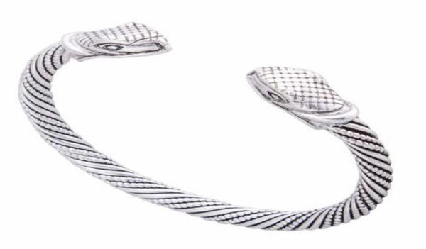 

totem norse jewelry vintage viking head bangle&bracelets jewelry men and women wristband cuff bangle gift pagan wicca jewelry8753046, Golden;silver