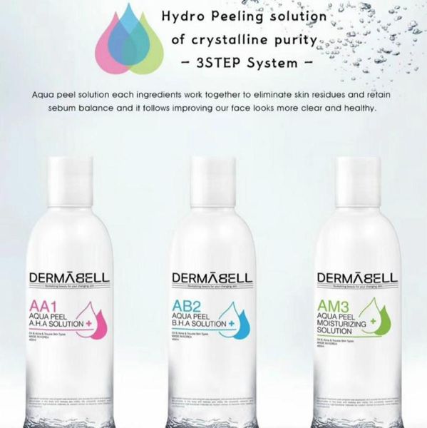 

accessories parts machine use aqua peeling solution dermabell 3 400ml per bottle facial serum for normal skin6647700
