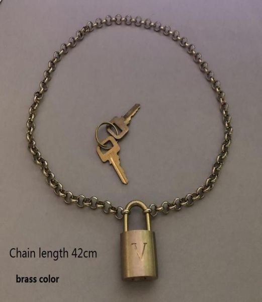

pendant necklaces classic lock setbn 1 set 1 chain1 lock 2 keys this link is not sold separately 9878912, Silver