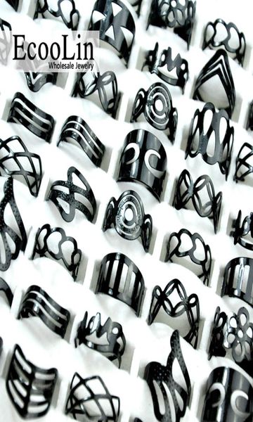 

ecoolin jewelry vintage black zinc alloy gypsy adjustable finger tattoo rings toe ring lots for women men bulk jewelry lots mix st5906340, Silver