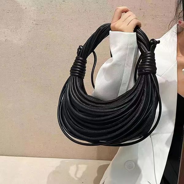 

2023 new noodle bag designers women shoulder classic style fashion lady handbags single shoulder crossbody bag leisure commuting saddle bag