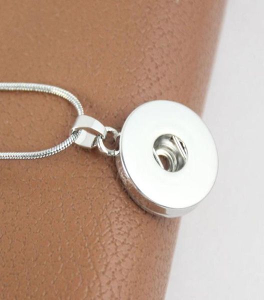 

new 10 pieces 18mm20mm noosa chunks snap button charms jewelry pendant necklaces whole lots6857994, Silver