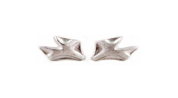 

the latest elements fox039s head stud earrings gold for women whole8050240, Golden;silver