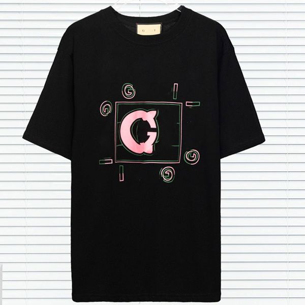 

men and womens new printed beach casual and comfortable short sleeves, White;black