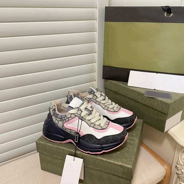 

designer sneakers luxury sneaker brand casual shoes man trainer women slipper sandal slide woman shoe platform shoe boot bagshoe1978 01, Black