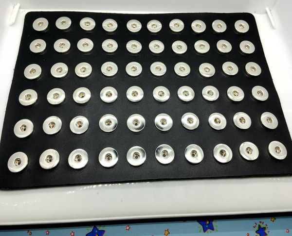

new black leather snap charms holder organizer display base diy ginger snap jewelry for 12mm 18mm snap buttons1196265, Black;white