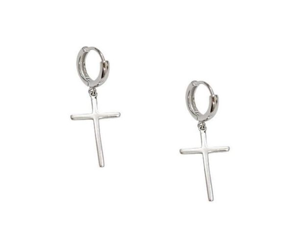 

925 sterling silver cross designer luxury earrings for women new trend lady fashion jewelry pendientes mujer gifts9645501