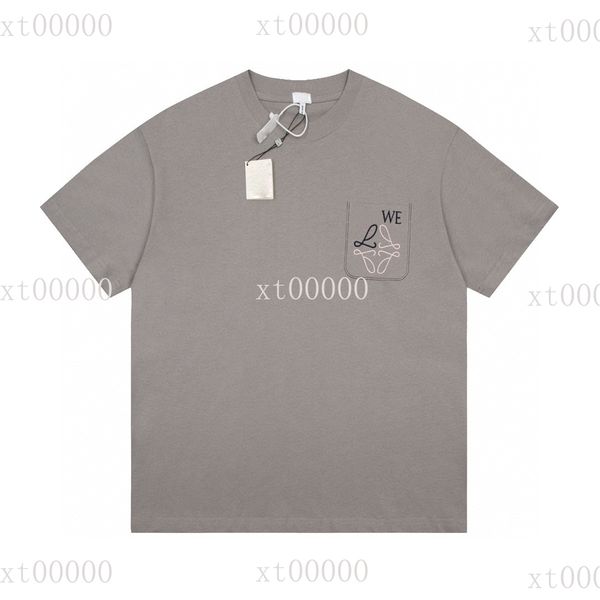 

22ss designer letter printed t shirts tee fashion sweatshirt high street short sleeve summer casual t-shirt breathable men women crew neck t, Black;brown