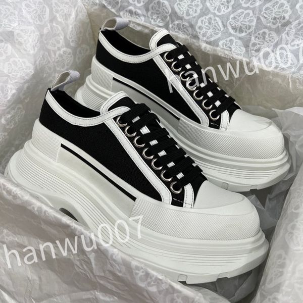 

luxurys designer stage shoe increased casual shoes fashionable sports platform mens womens white lace up alexander sneakers xsd230424, Black