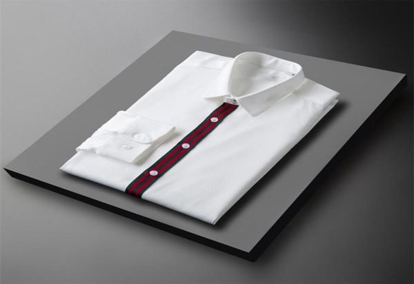 

2022 mens dress shirts business fashion casual shirt brands men shirts spring slim fit shirts chemises de marque pour hommes9283325, White;black