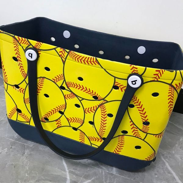 

evening bags summer soft eva hole punched beach bag handbag waterproof basket tote swimming towels organizer pouch 36cm32cm13cm 230711