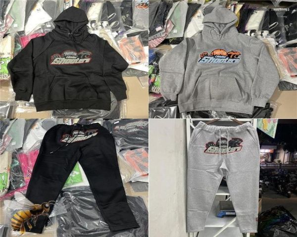 

men039s hoodies men039s embroidered hoodie men women towel red tiger logo pullover6796043, Black