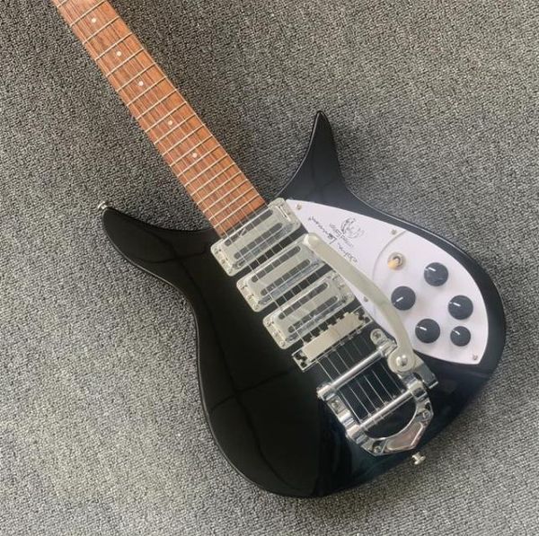 

rickenback6 string electric guitar 325 electric guitar bright black paint highquality material double edging custom store1725488
