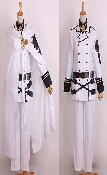 

seraph of the end mikaela hyakuya uniform cosplay costumes02781926, Black