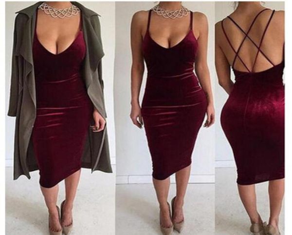 

whole strap women dresses night out club dresses for women deep v split night dress direct from china 6513045, White;black