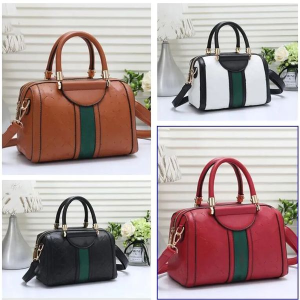 

022 casual fashion travel bag print flower women handbags sale high capacity bags cartoon brown pillow shoulder bags totes 06852